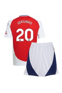 Fotbalové Dres Arsenal Jorginho Frello #20 Dětské Domácí Oblečení 2024-25 Krátký Rukáv (+ trenýrky)